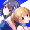 1.0.0版圖標，圖中人物為長瀨琴乃和川咲櫻。