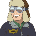 計程車司機 CV：荻野晴朗 伽勒爾交通的飛翔計程車的司機。他的鋼鎧鴉堪稱伽勒爾首屈一指的飛速。