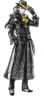 艾維斯·勒修羅 CV：井上和彥 威茲瓦魯特的學者。為瞭解讀師父留下的一本魔導書而周遊列國。口頭禪是「別為小事在意」。