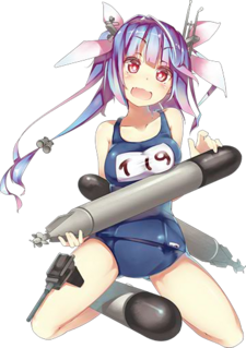 方案：直接抱著魚雷。示範者：《艦隊Collection》中的伊19。