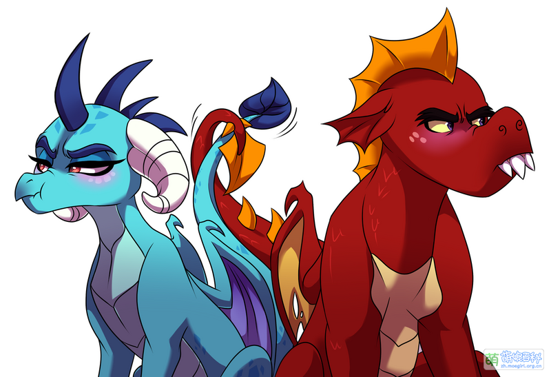 File:Dragon courtship by lopoddity-d9zypkt.png
